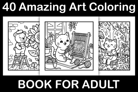 Amazing Art Coloring Pages