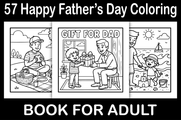 Happy Father’s Day Coloring Pages: Graphics & Coloring Pages