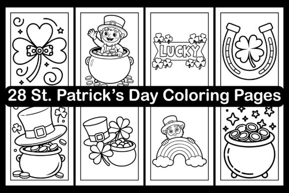 St. Patrick’s Day Coloring Pages & Graphics